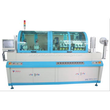 Smart Card Milling and Chip Embedding Machine